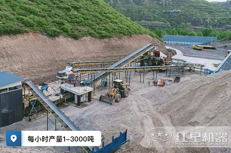 采石场破碎机每小时产量多少吨？设备有哪些？