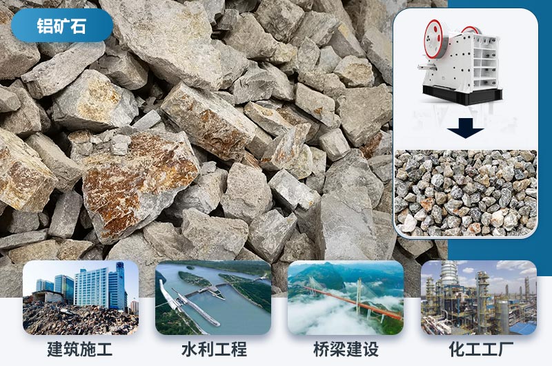 铝矿石加工设备有哪些？铝矿石加工工艺流程图及价格