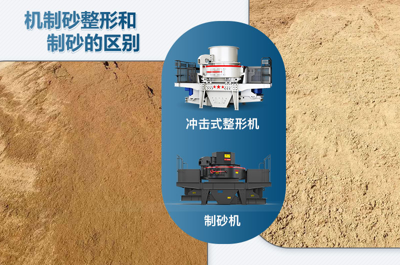 冲击式整形机和制砂机的区别是什么？